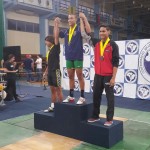 Os campeões brasileiros Sub 17, da categoria  69 kg