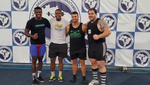 Os irmãos mineiros Marco Túlio e Mateus Gregório, Patrick Mendes e Fernando Reis formam a Seleção Brasileira Masculina no Pan de Toronto 