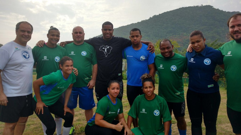 A Seleção Brasileira de Levantamento de Pesos está concentrada em Guaratiba, em fase final de treinos para os Jogos Olímpicos Rio 2016